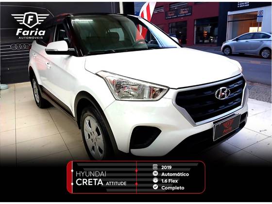 HYUNDAI CRETA 1.6 16V FLEX ATTITUDE AUTOMÁTICO HYUNDAI CRETA 1.6 16V FLEX ATTITUDE AUTOMÁTICO